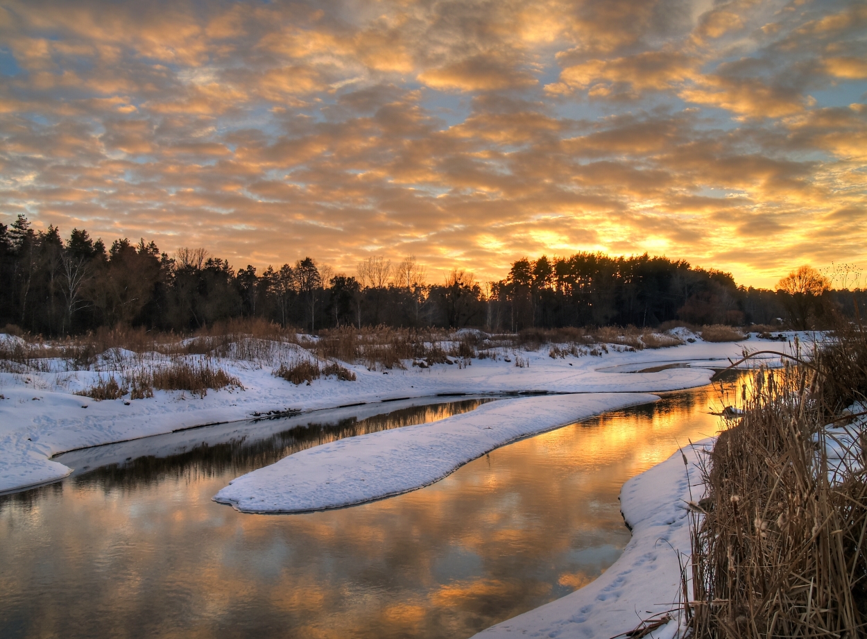 Magischer Sonnenuntergang