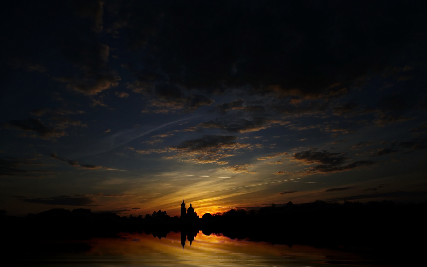 Magischer Sonnenuntergang