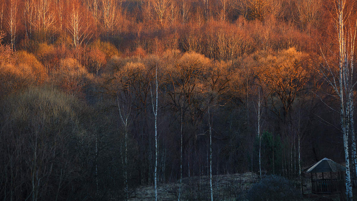 Farben des Sonnenuntergangs