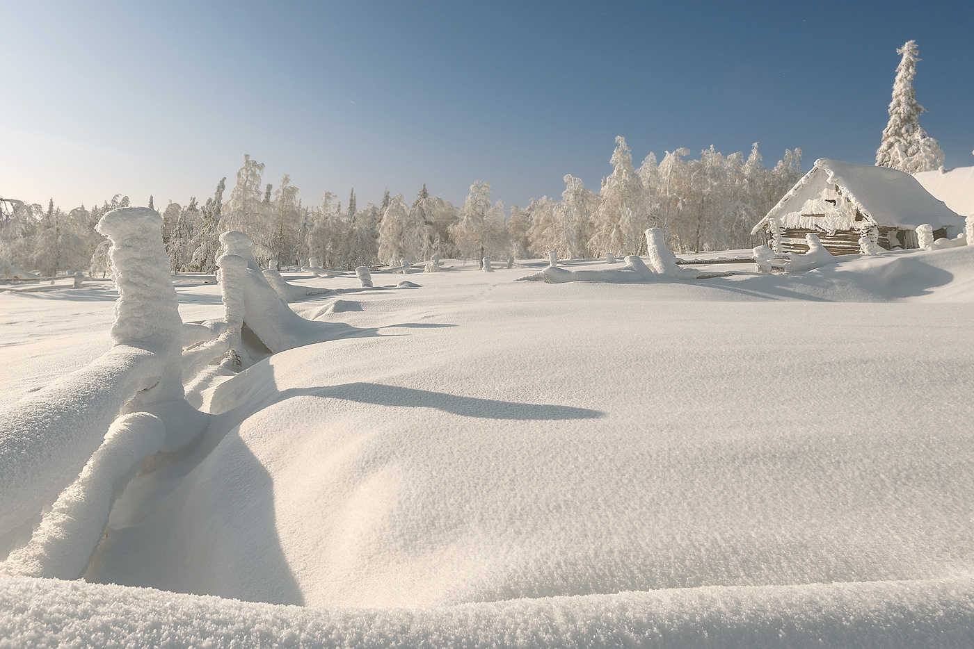 Haus in einer Ortschaft