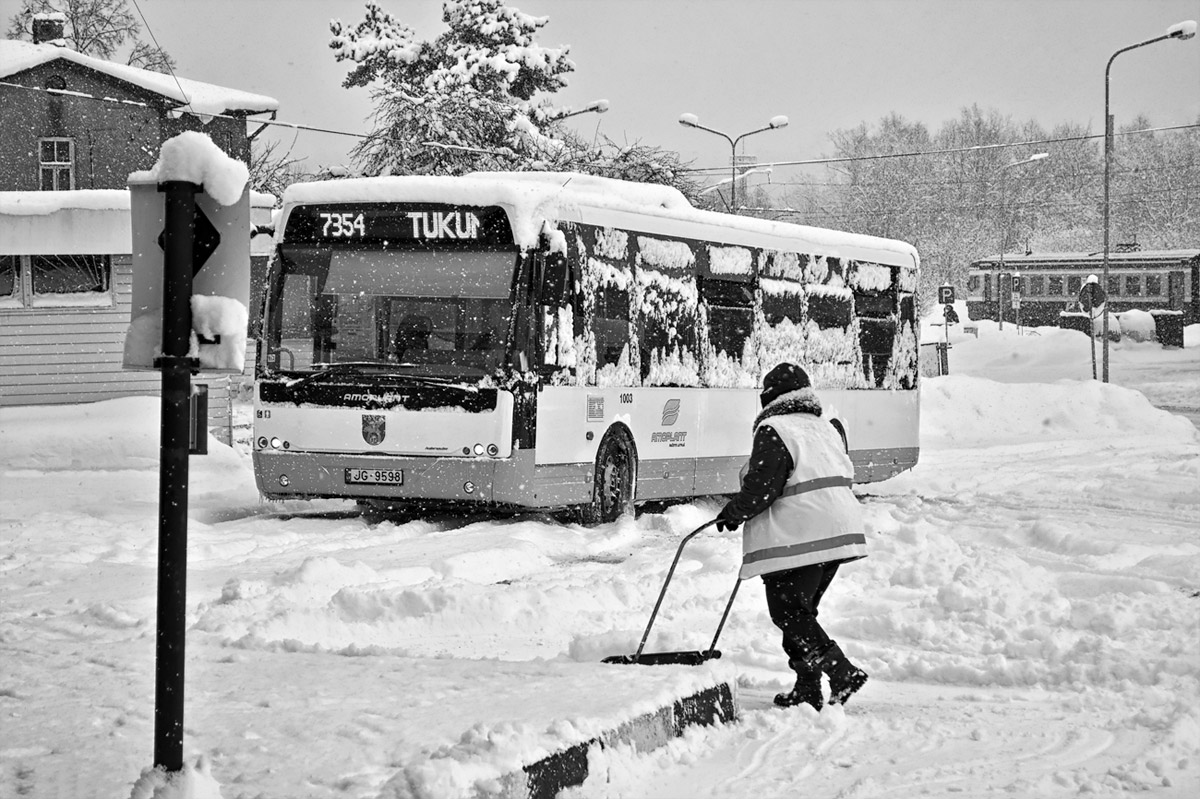 und der Schnee geht ...