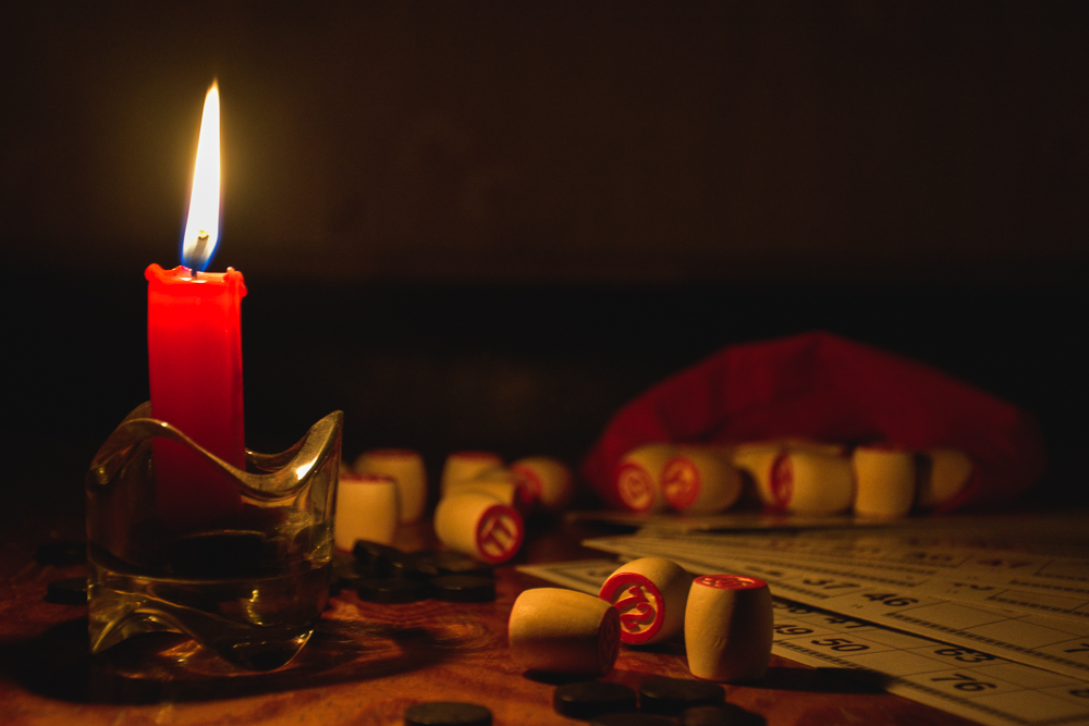 Eine Kerze brannte ...