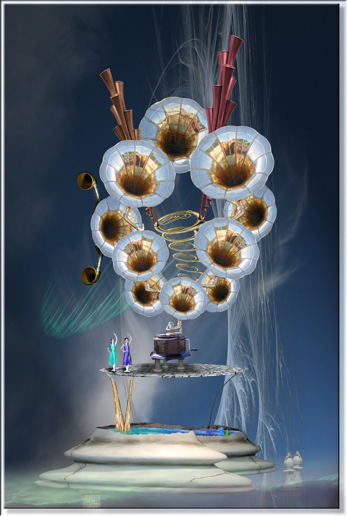 Juchnelda übt den Schwanensee