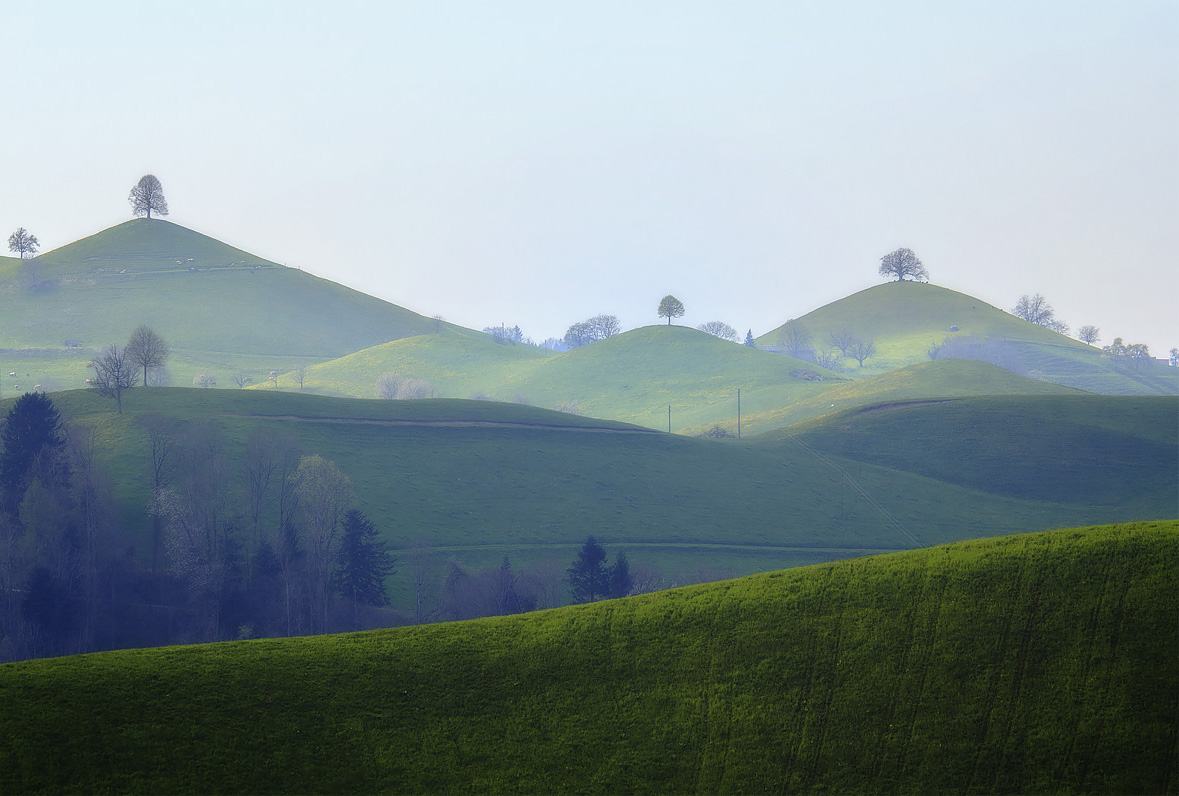 Astonishing view of the hills