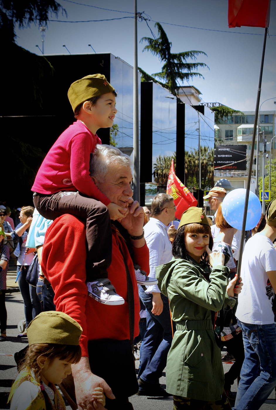 spasio Großvater für den Sieg