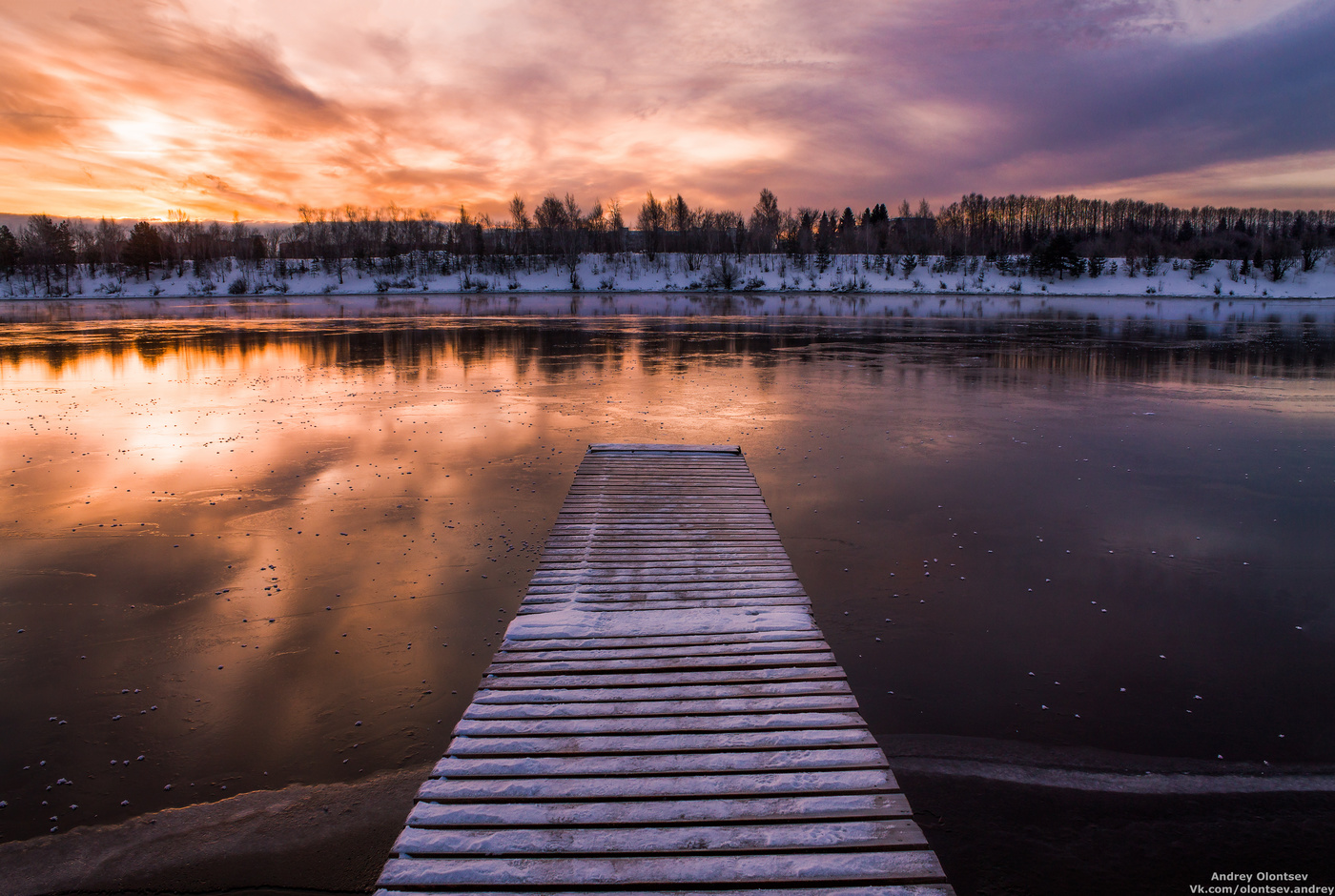 Morgen an der Wolga.