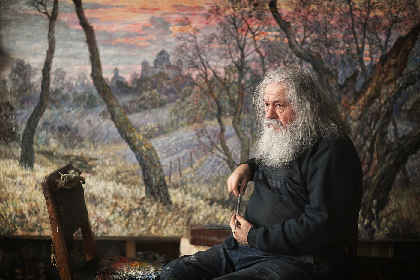 Porträt des Künstlers