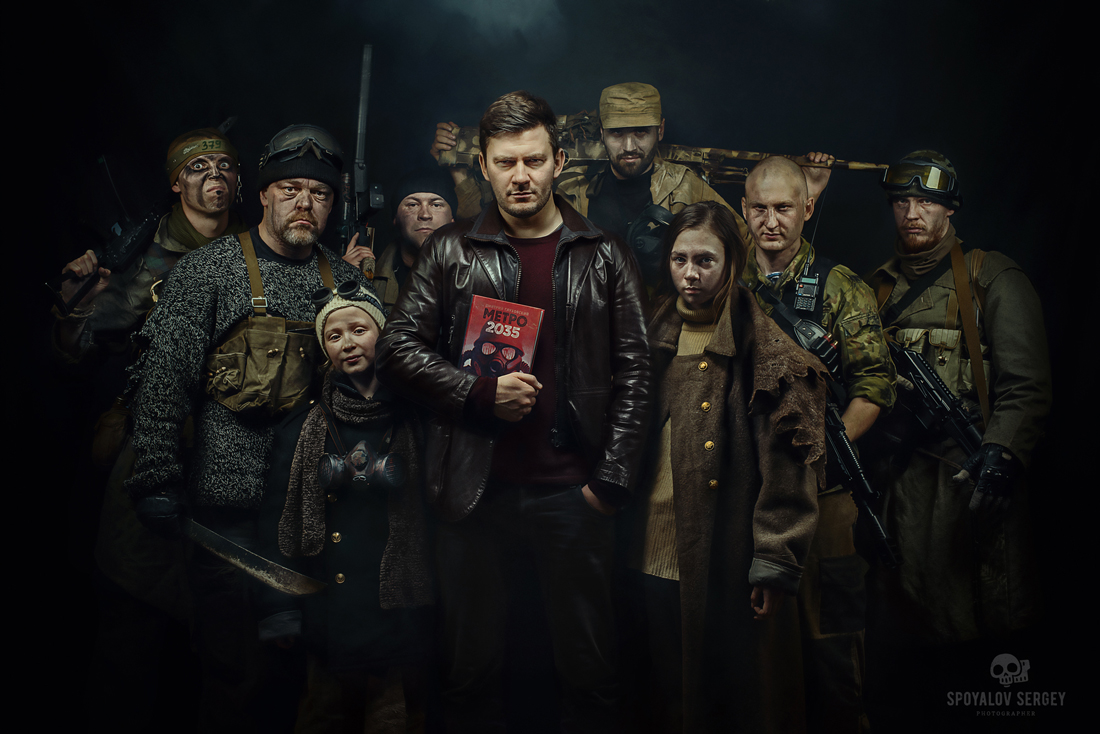 D. Glukhovsky and the characters "Metro 2033"