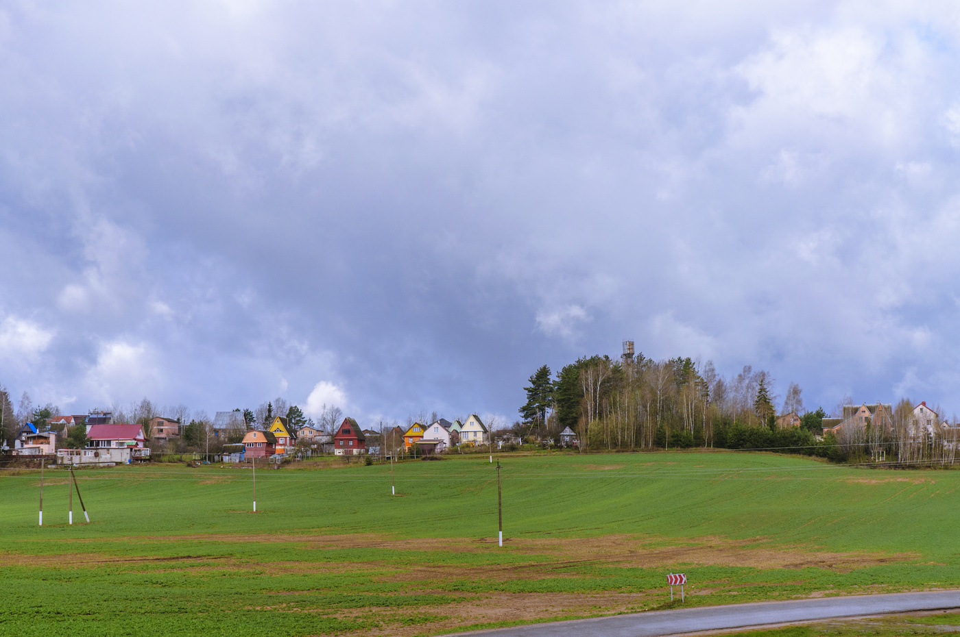 nach regen am Donnerstag