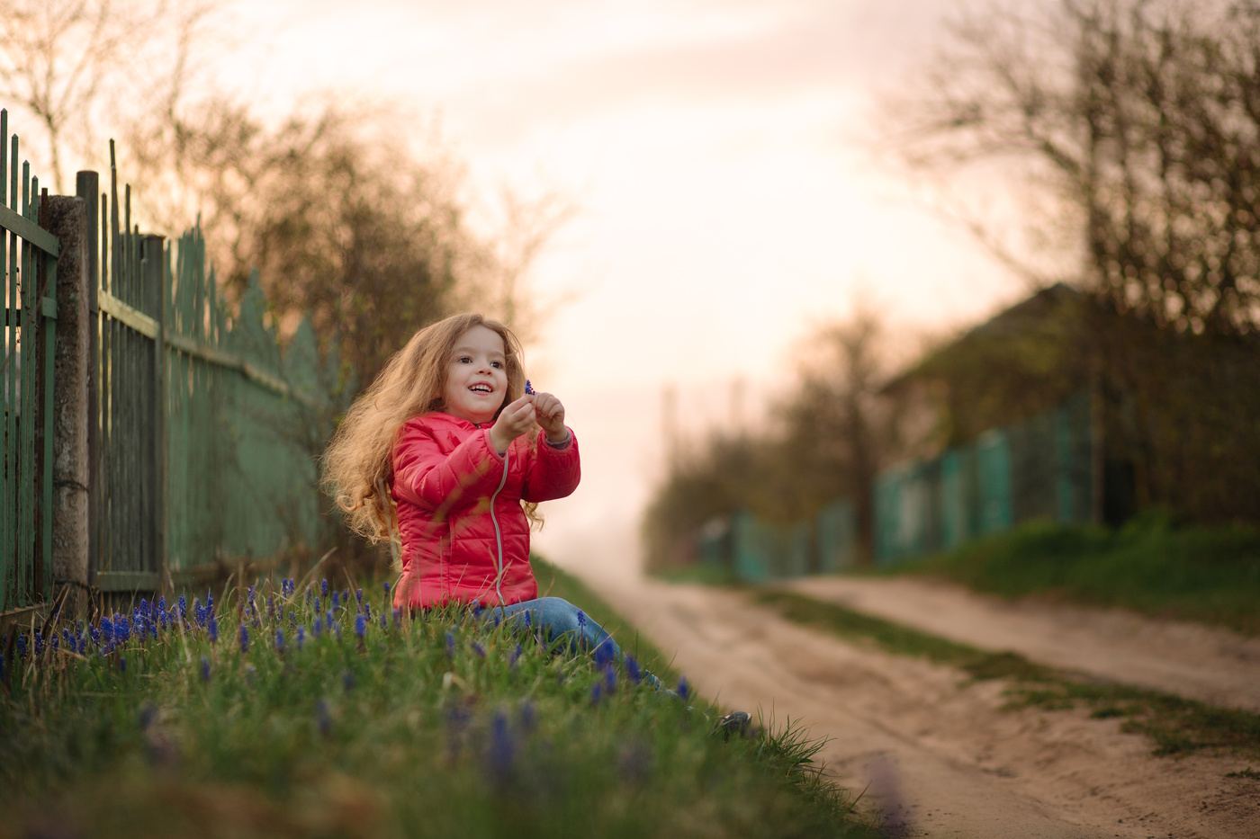Glückliche Kindheit