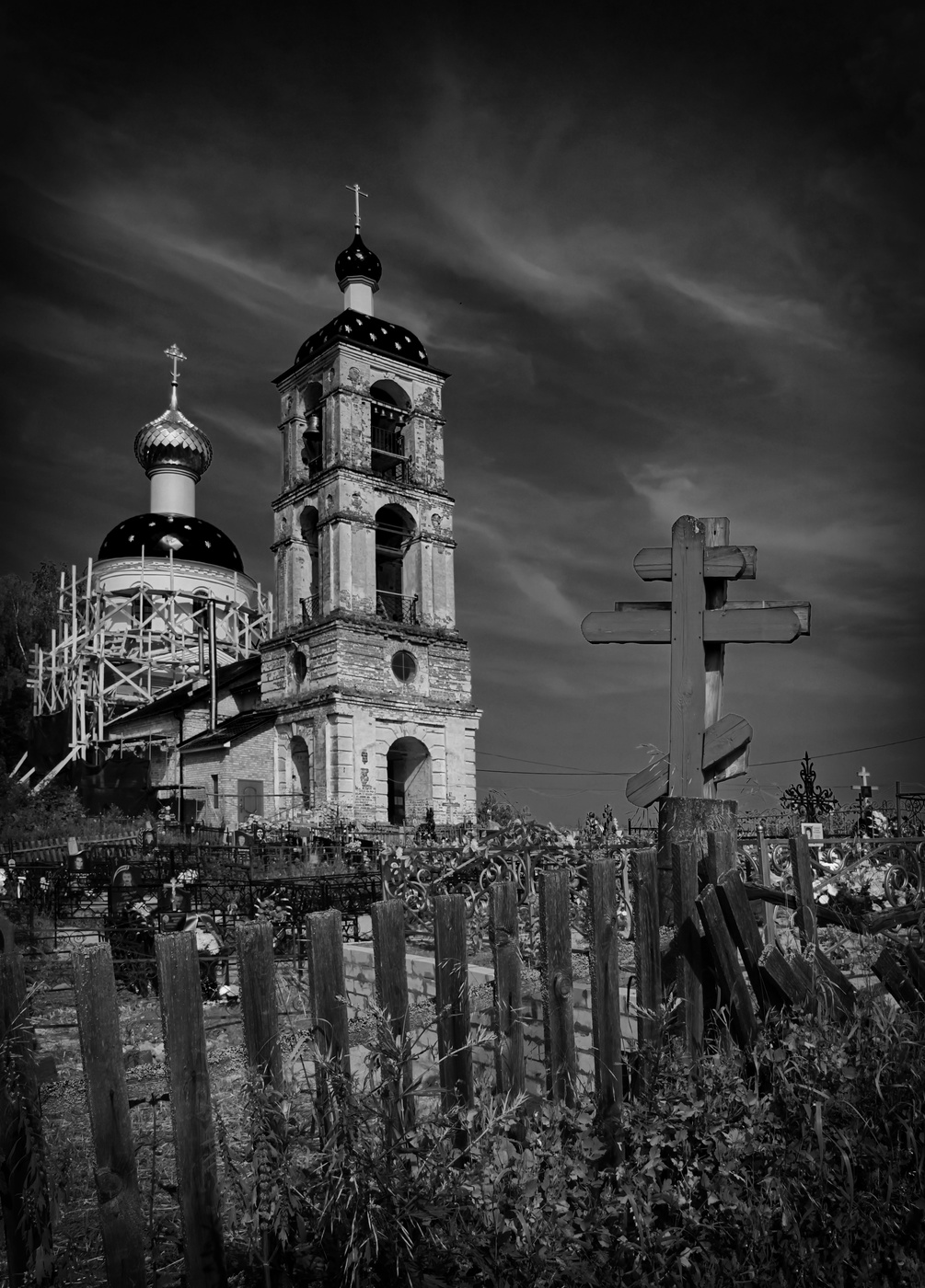 Vepreva Eremitage, die Kirche Mariä Himmelfahrt