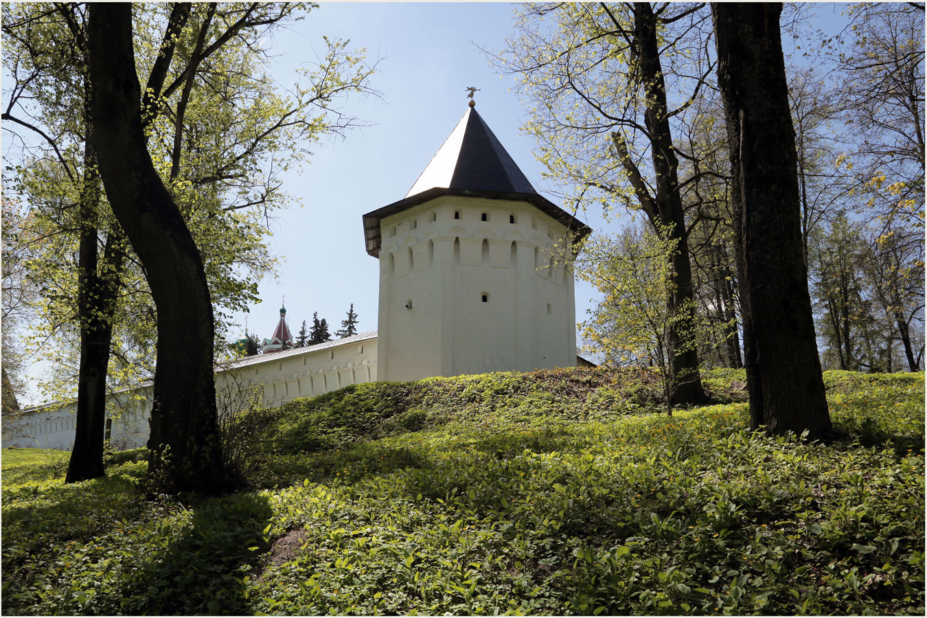 Die Mauern des Klosters