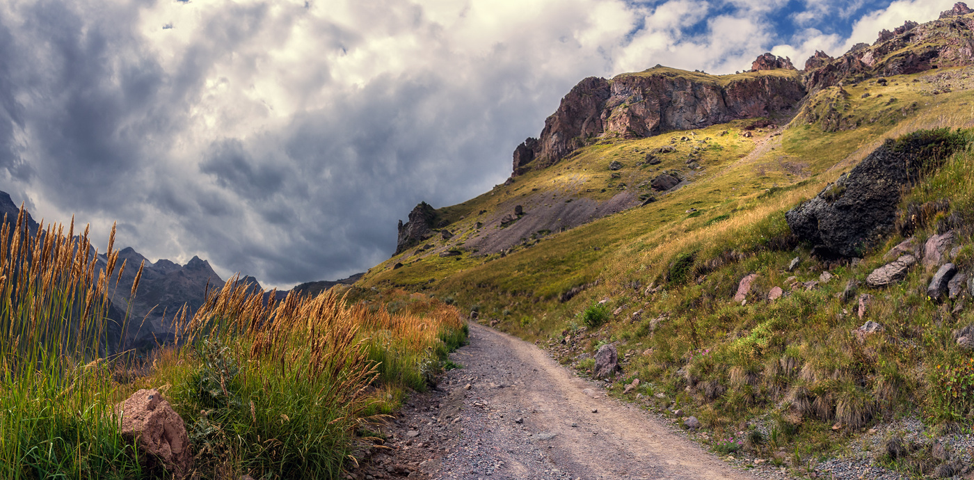 Auf dem Weg zum Wasserfall