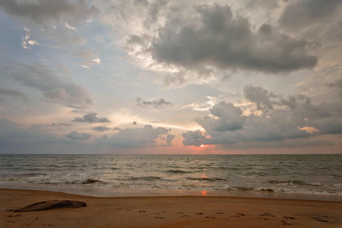 Palette des Sonnenuntergangs