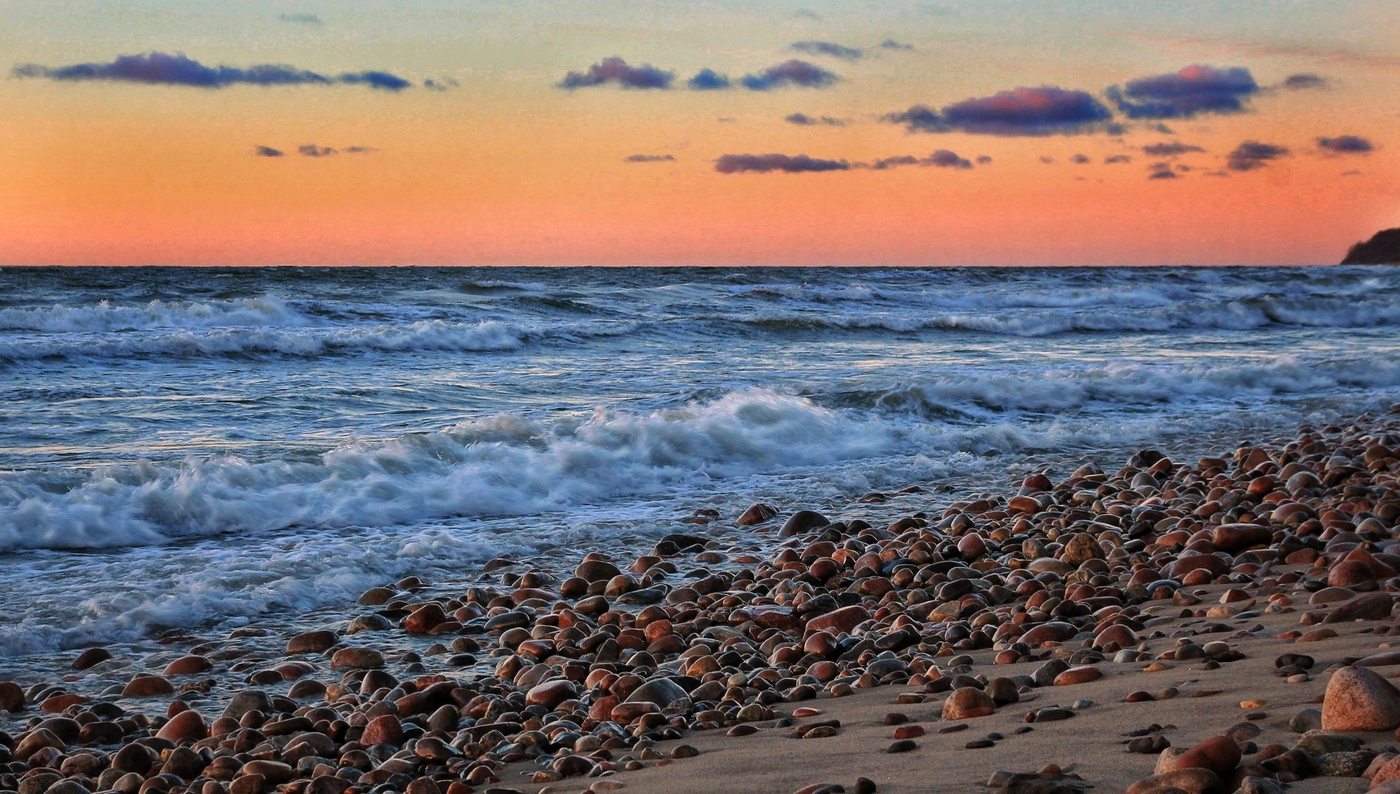 Farben des Sonnenuntergangs