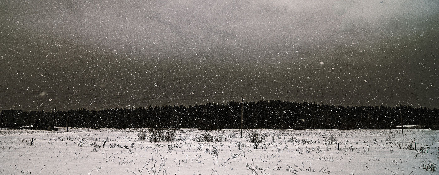 und der Schnee geht ...