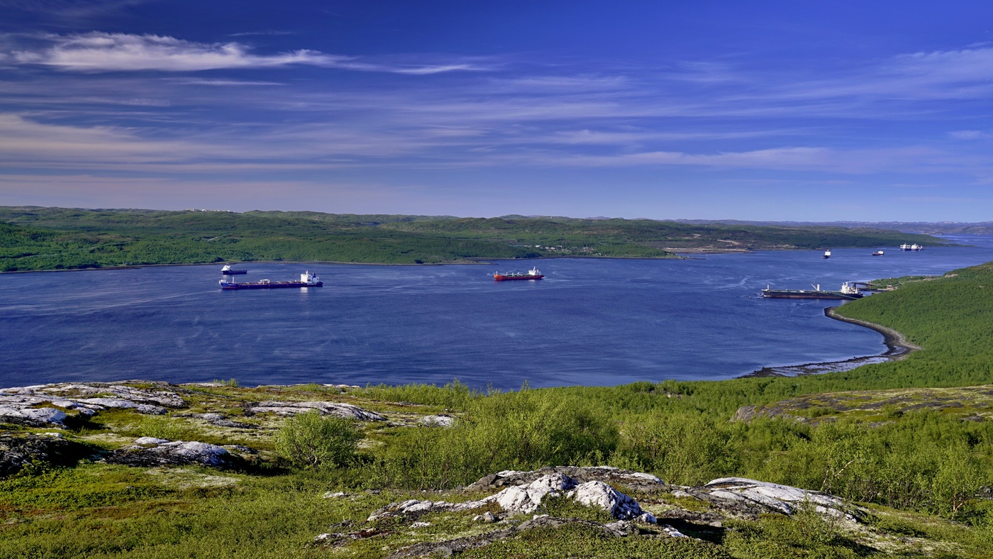 Kola Bay....Ships