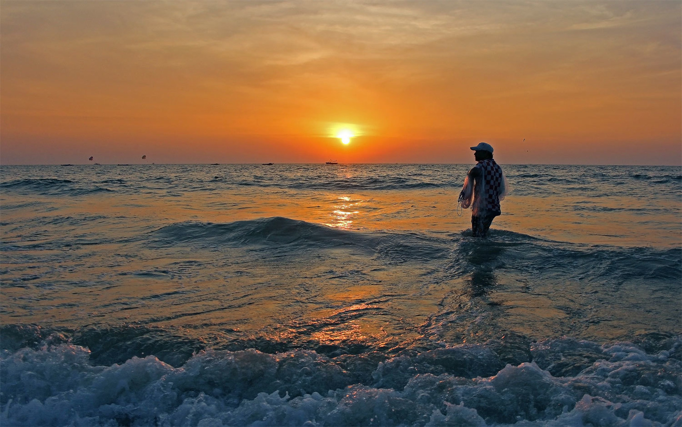 Fischer und das Meer