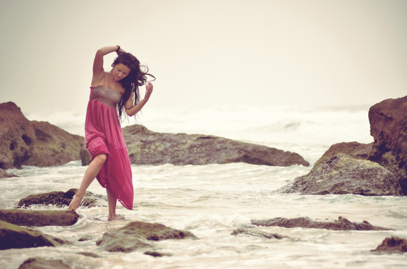 Mädchen und das Meer