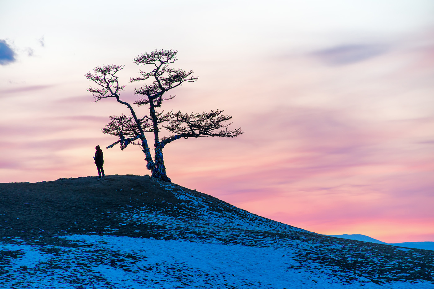Sonnenuntergang am Baikalsee