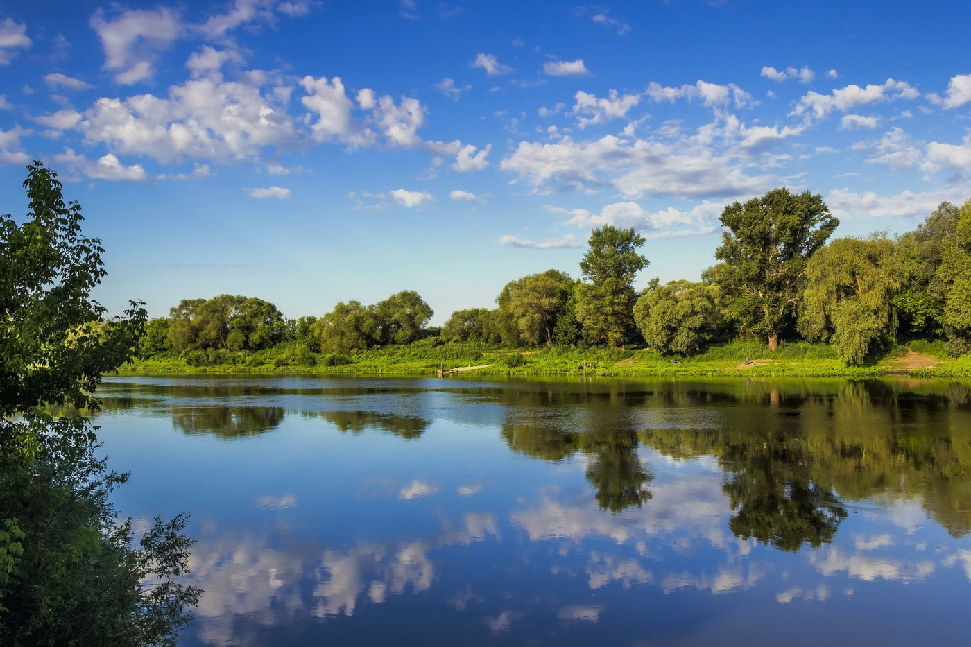 Morgen auf dem Fluss