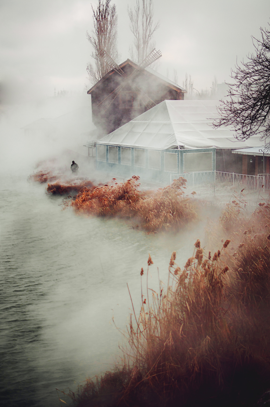 Früh am Morgen ....