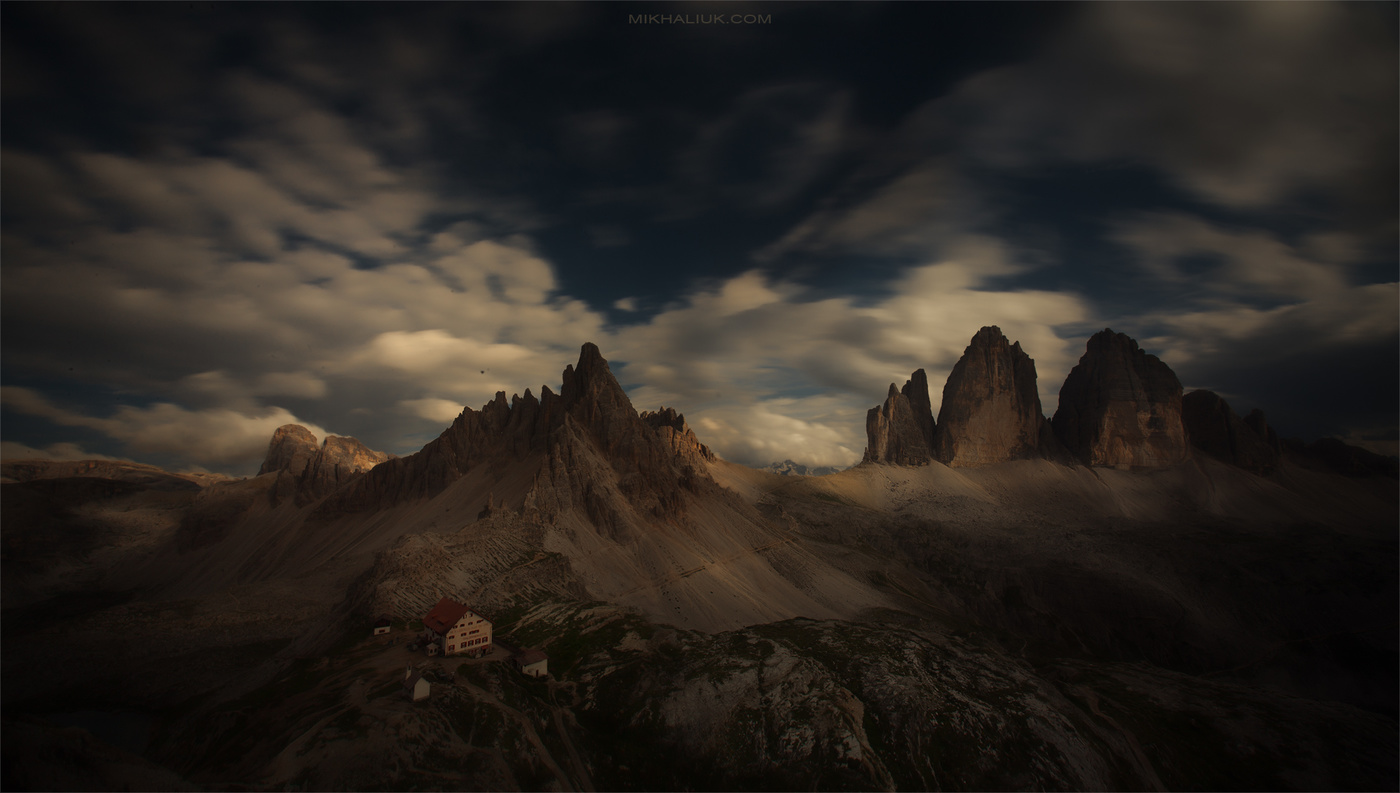Tre Cime di Lavaredo,Morning