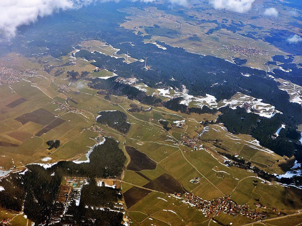 Flight from Winter to Spring