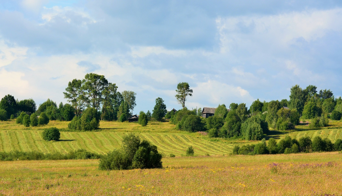 Das Dorf auf dem Hügel ...