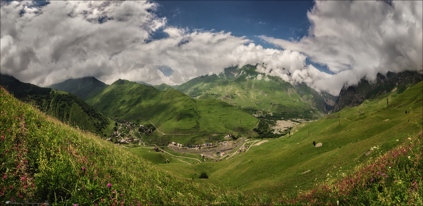 Ein aus der Vogelperspektive