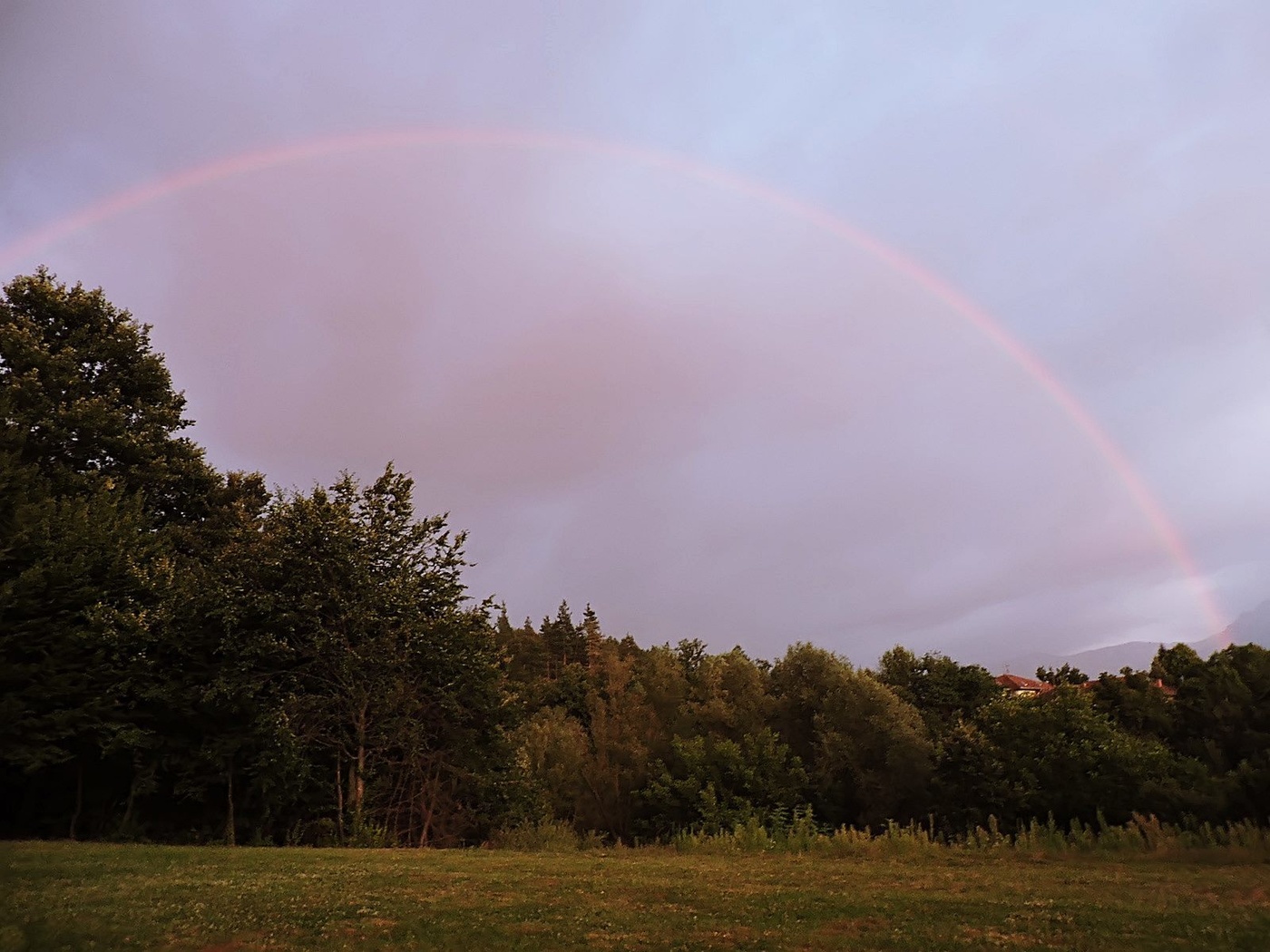 Unter dem Regenbogen