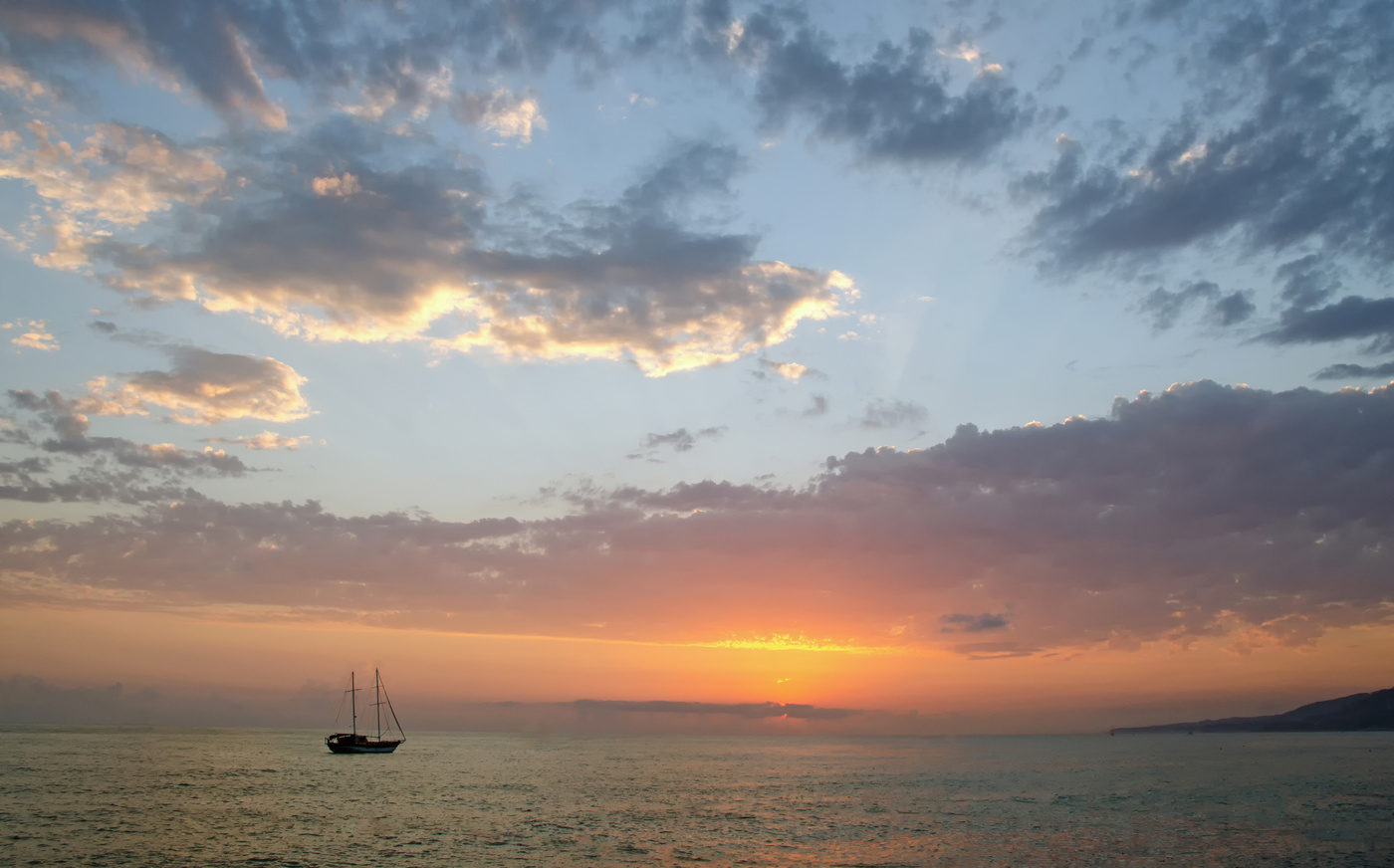 Abendstimmung am Meer