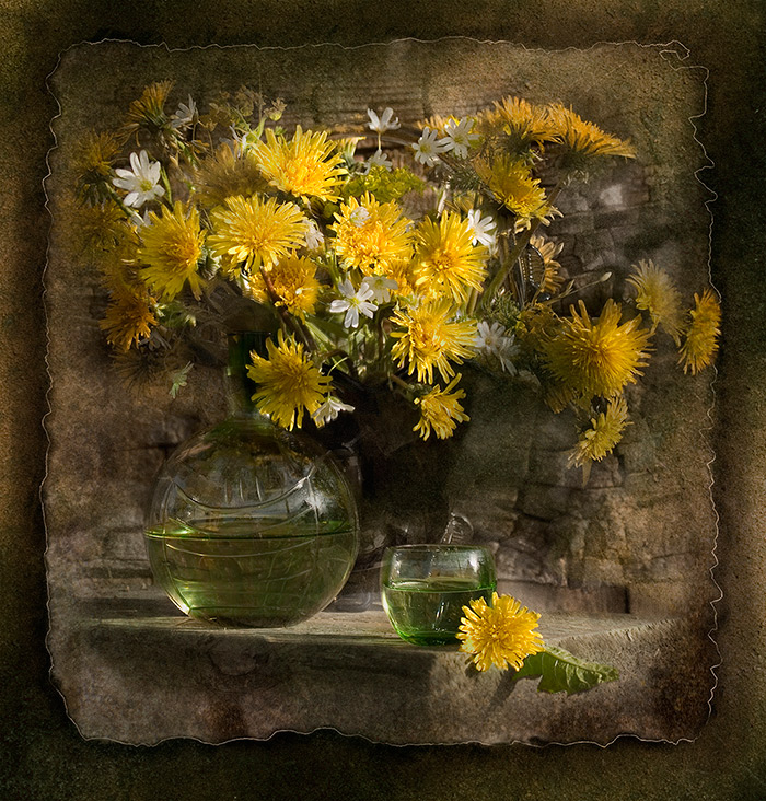 Ein Schuss von Absinth