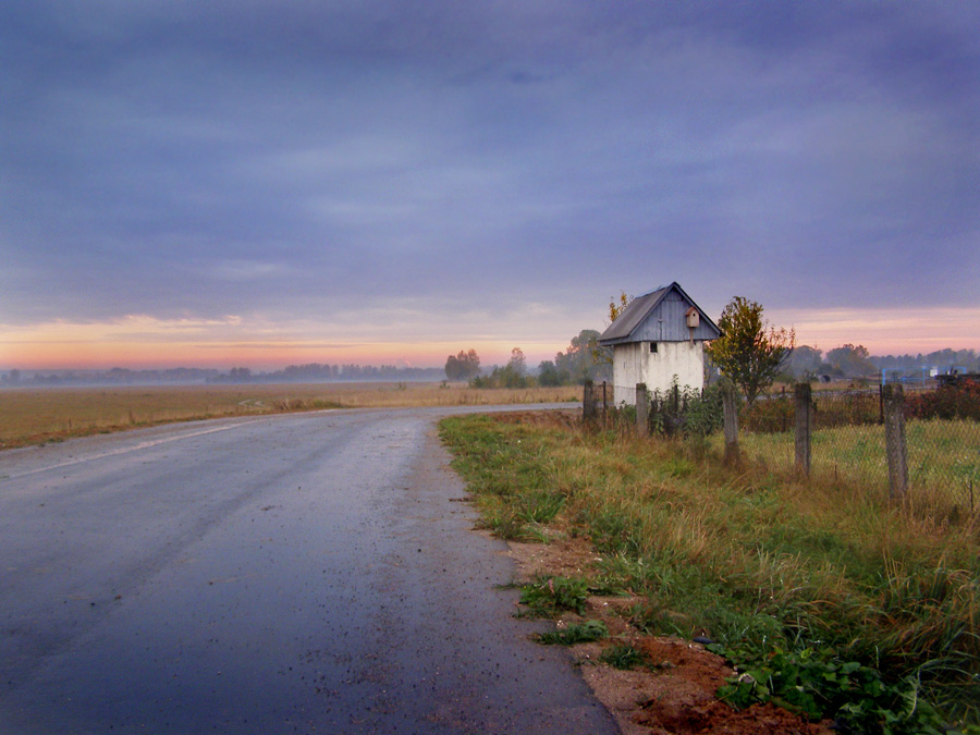 Über Sonnenuntergang, die schwer zu vergessen ist ...