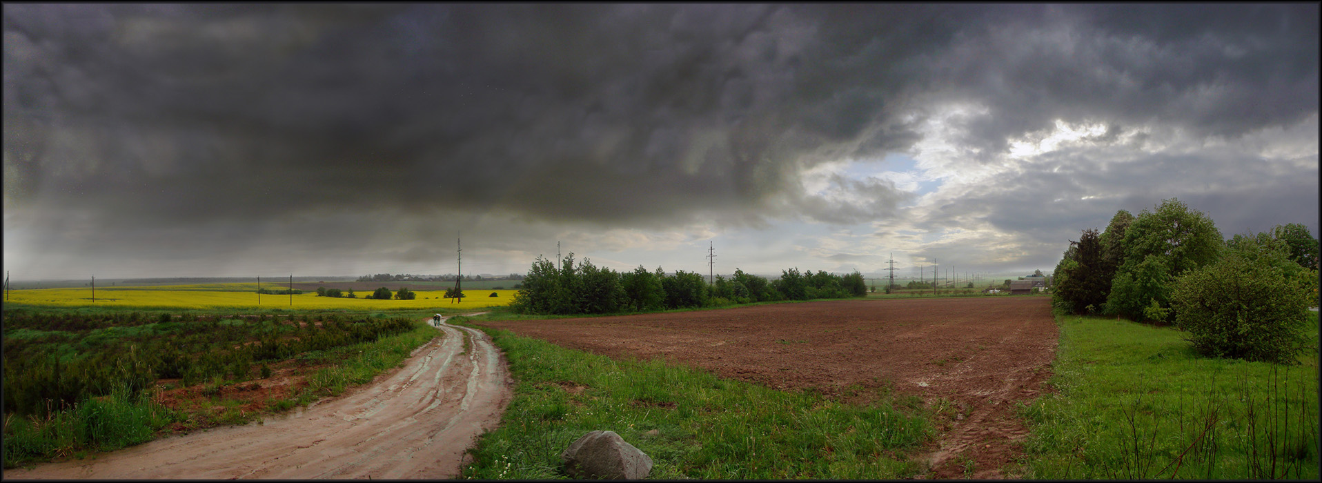 Hier ist es, das Dorf