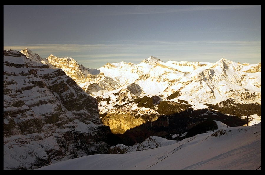 Morgen in den Bergen