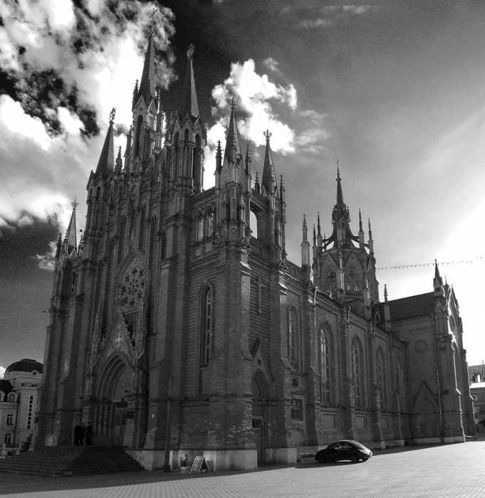 Moskau Kathedrale katholische Kathedrale der Unbefleckten Empfängnis der allerseligsten Jungfrau Maria