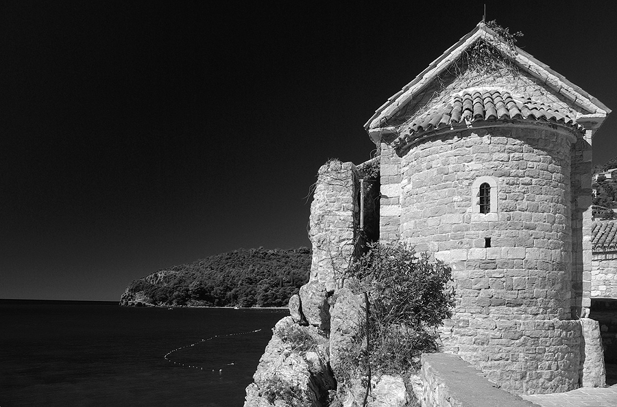 Alte Budva - 2. Über dem Meer.