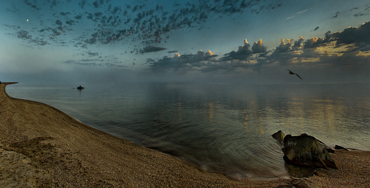 Beim ersten Tageslicht,