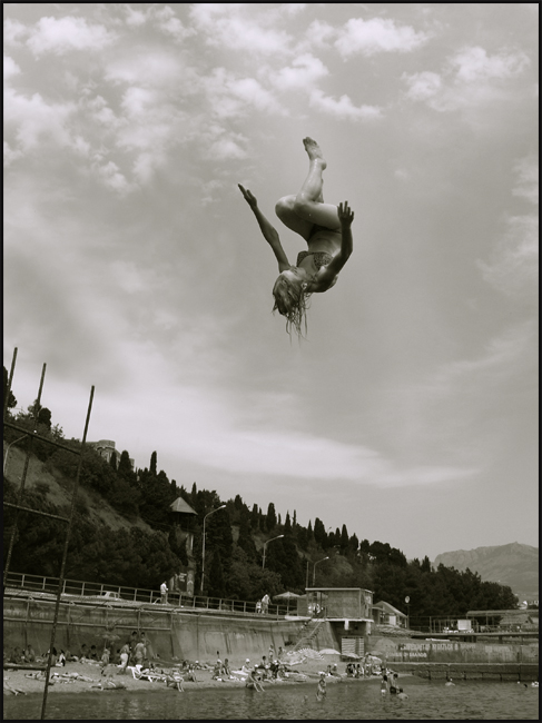 Jetzt aufstehen und gehen!