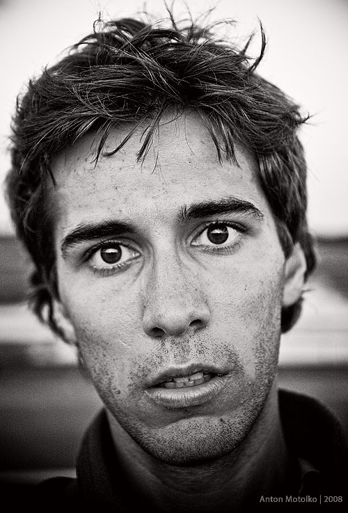 Anton Motolko. Selbstbildnis.