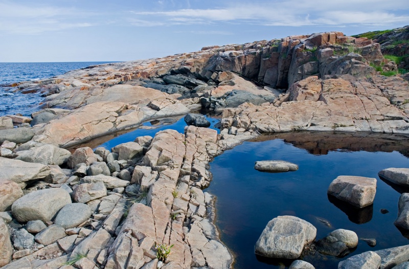 Landschaften des Weißen Meeres