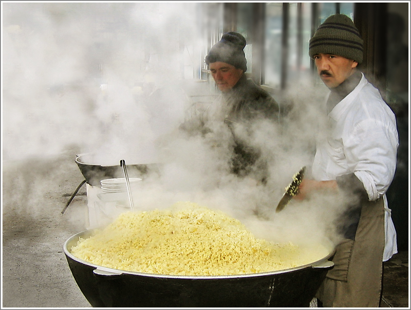 Morning Pilaw. Taschkent.