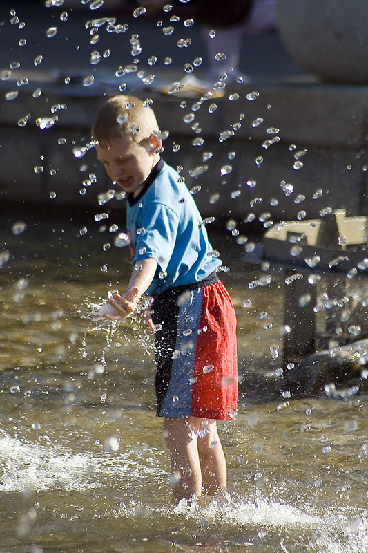 Tropfen verlassen Sommer