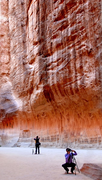 Fotografen in Petra