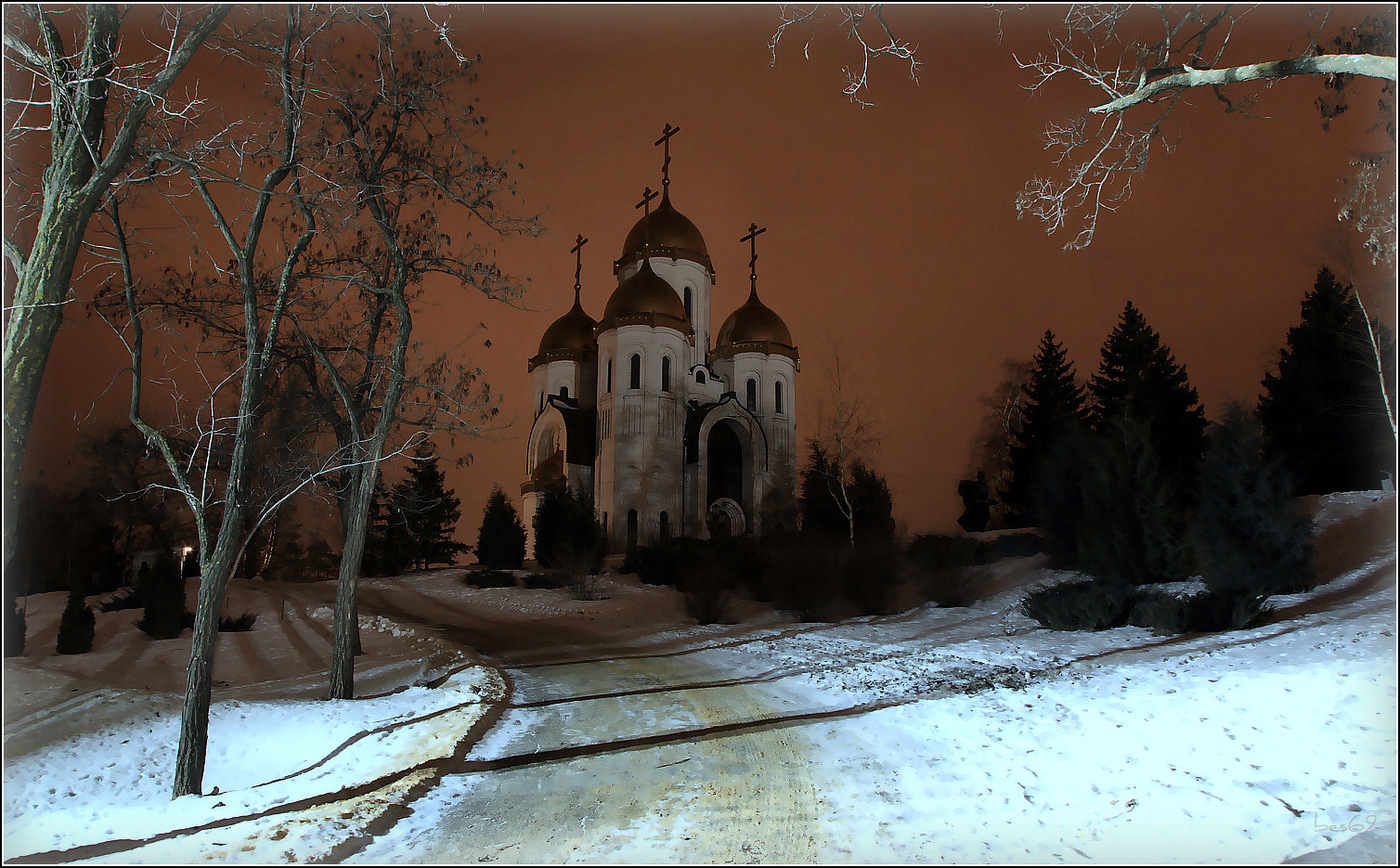 Gehen Sie in die Kirche
