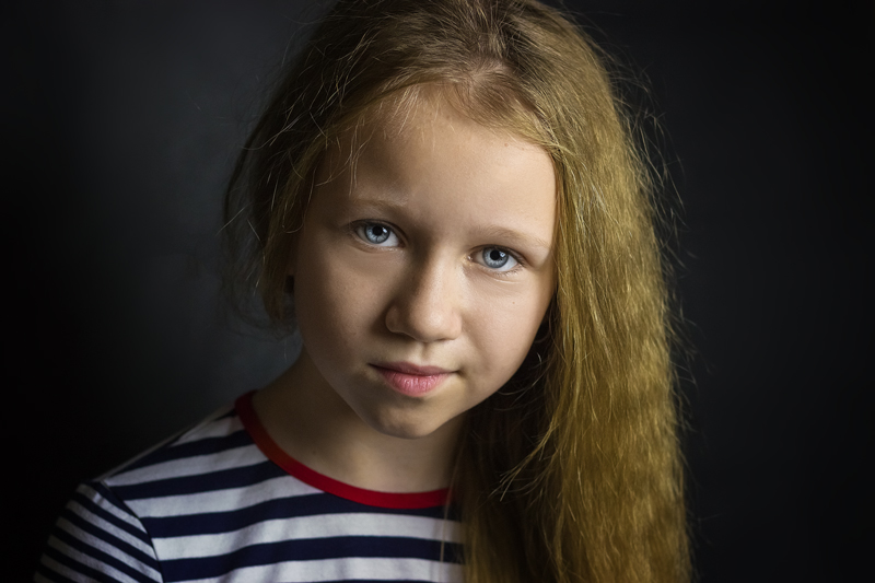 Portrait eines Mädchens