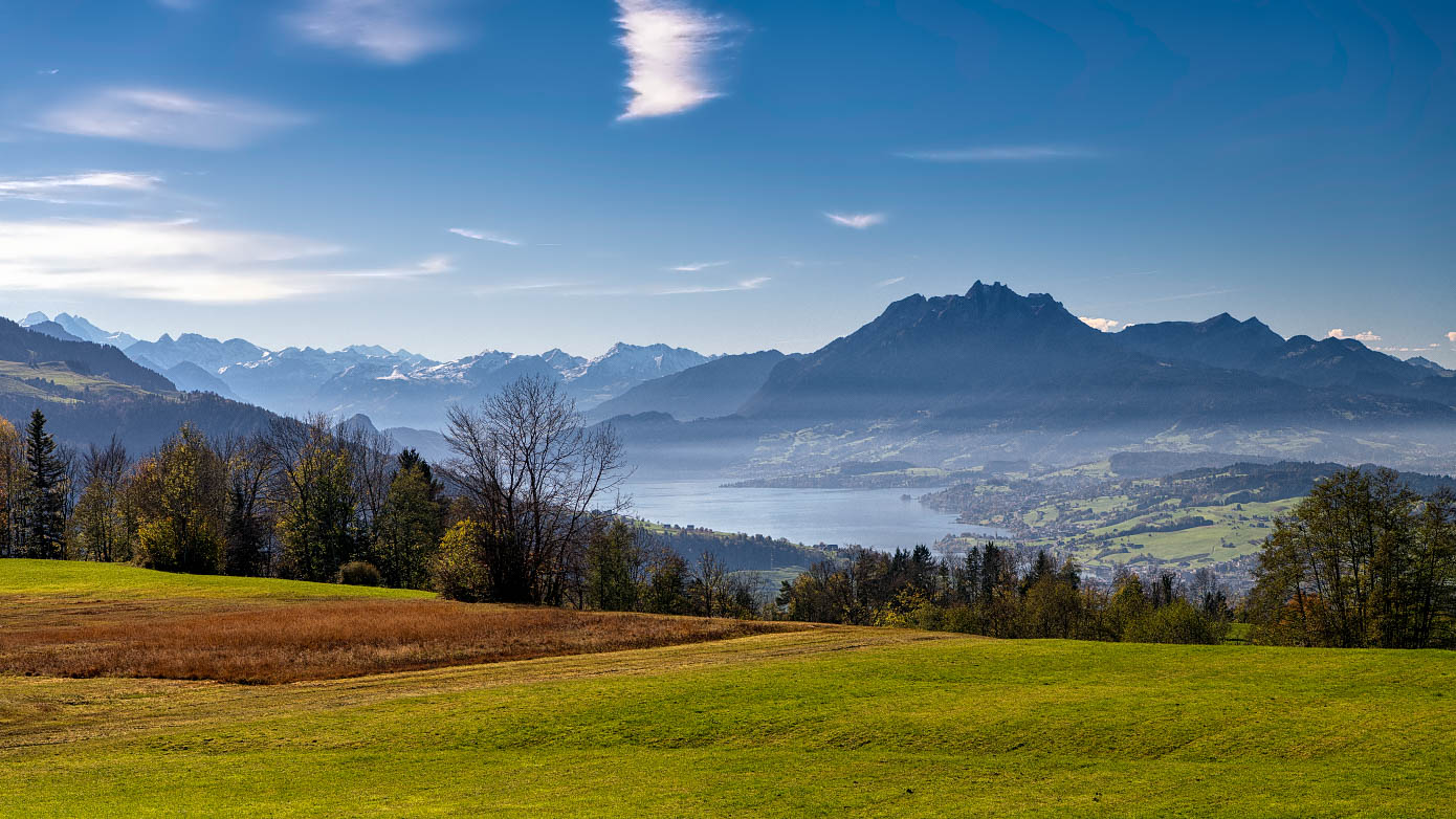 Zugerberg mit Pilatus