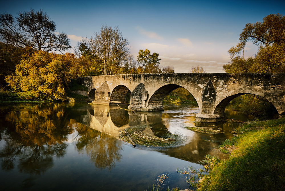 Alte Brücke bei Pfünds