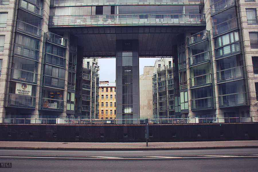 Städtischen Kontraste